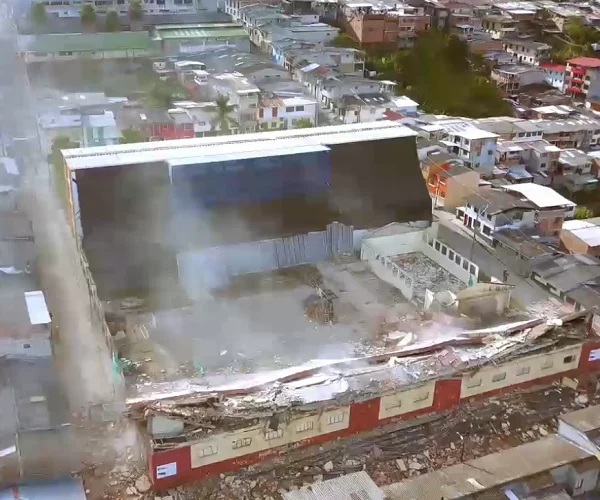Alistamiento Edificio Implosión